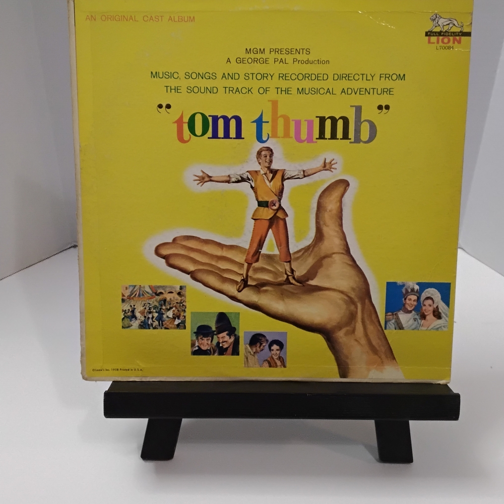 Vintage 1958 Tom Thumb Vinyl Record